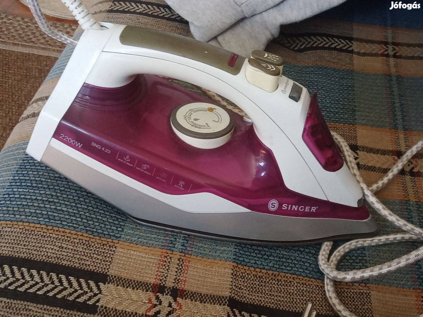 Singer SNG 4.23 gőzölősvasaló 5000ft óbuda
