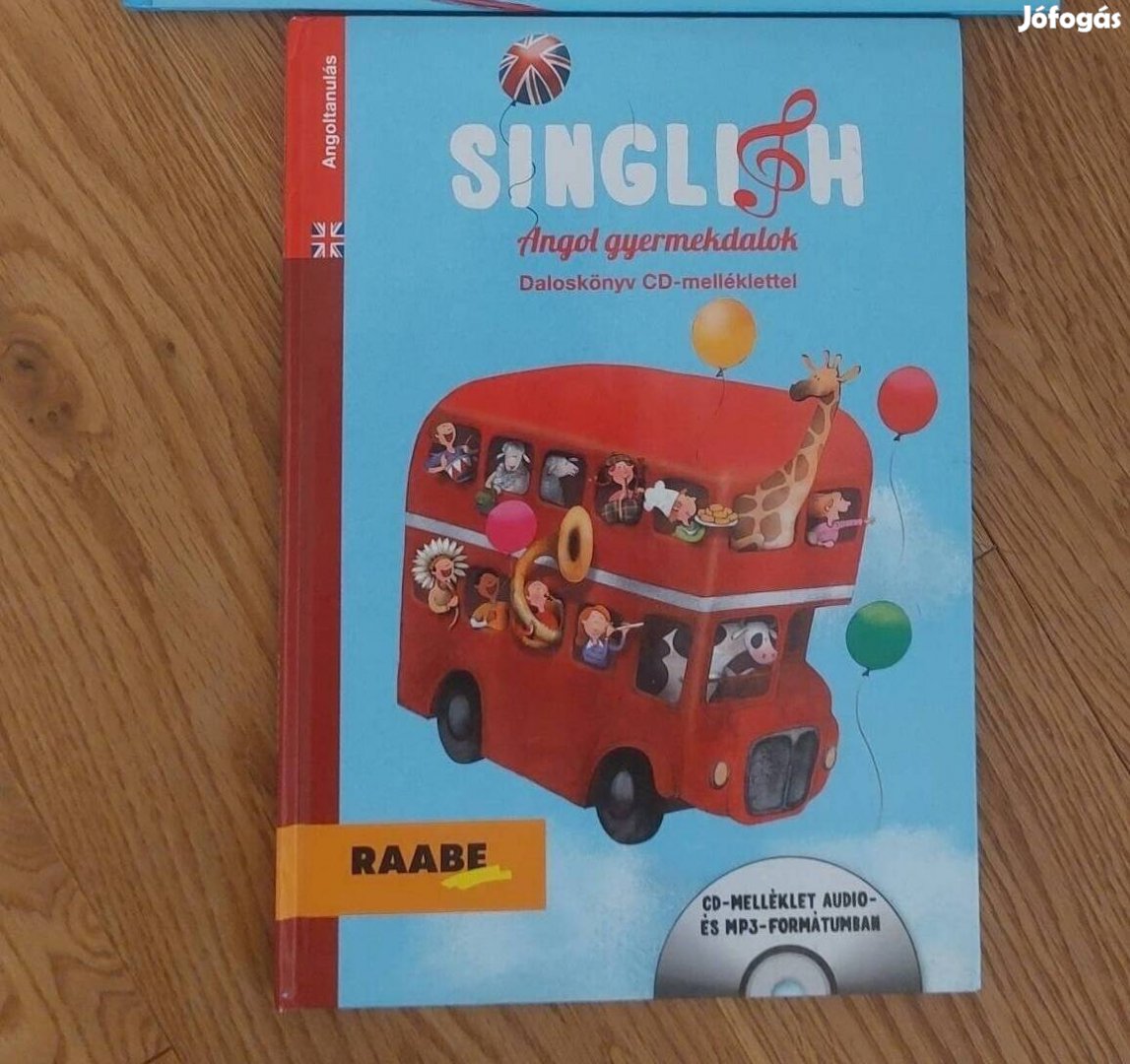 Singlish English songs angol gyerekdalok CD melleklettel