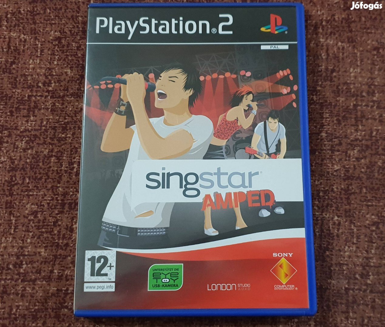 Singstar Amped Playstation 2 eredeti lemez ( 2500 Ft )