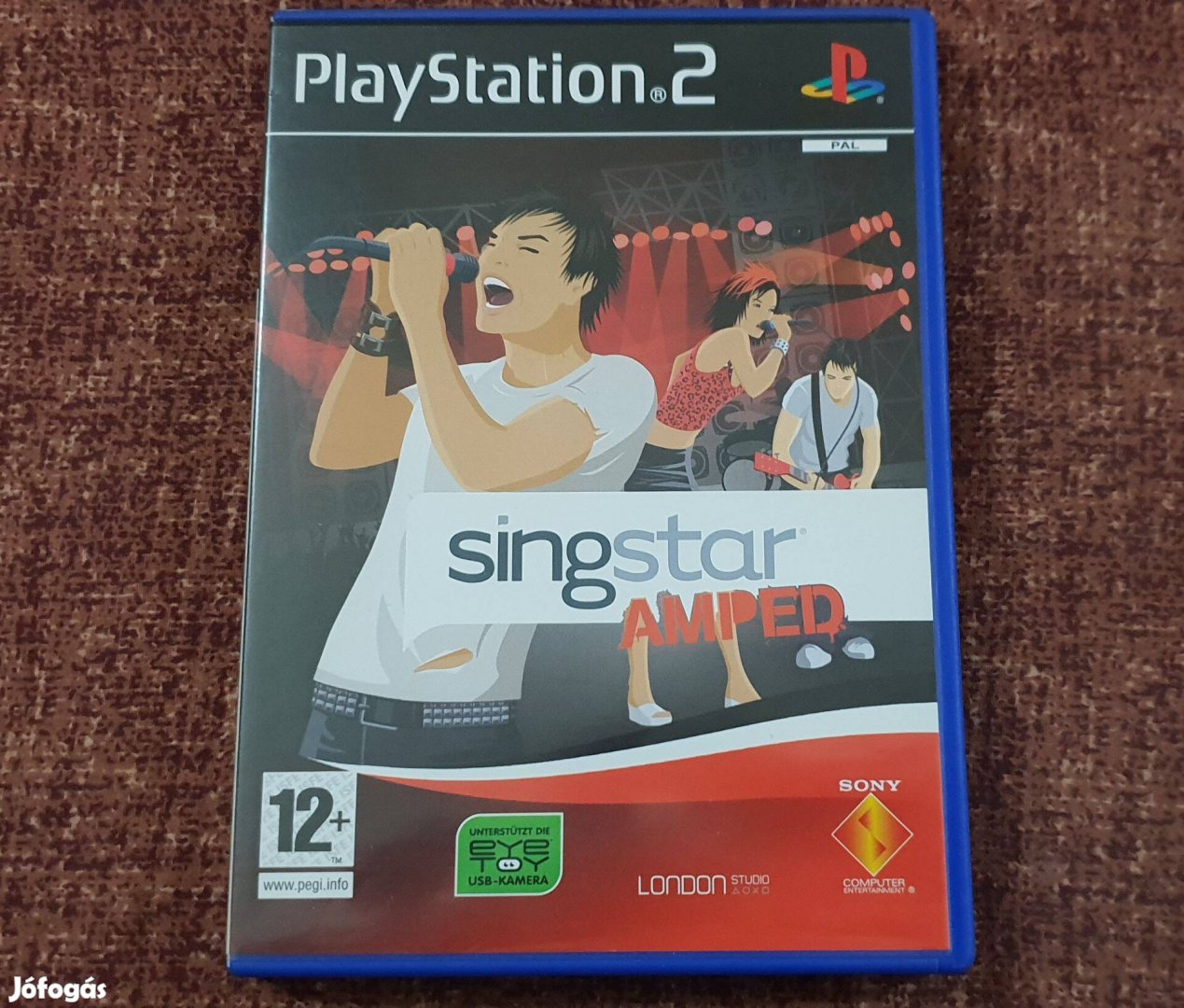 Singstar Amped Playstation 2 eredeti lemez ( 2500 Ft )