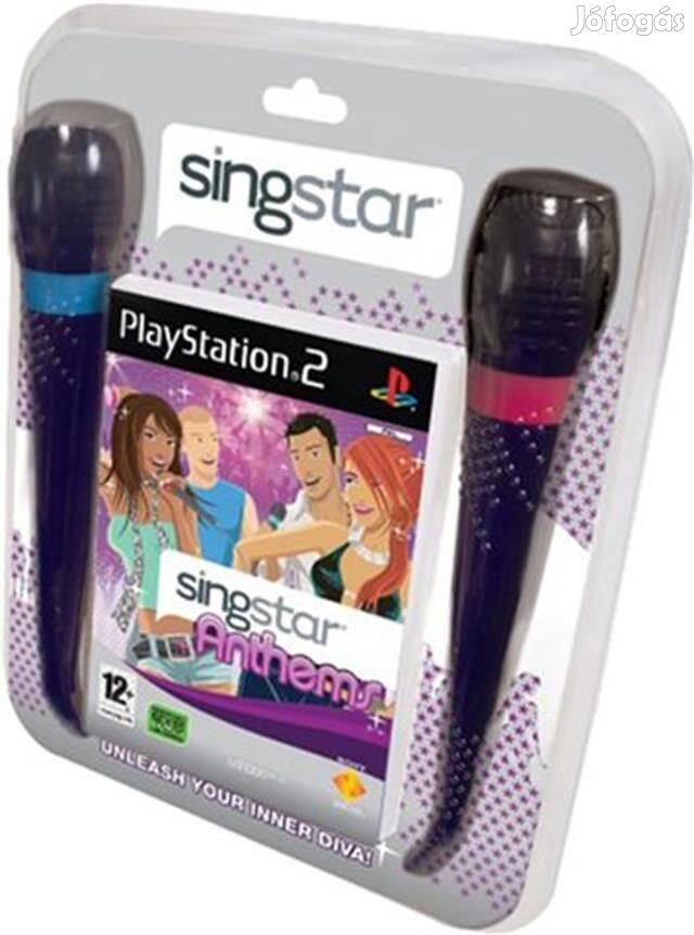 Singstar Anthems with Microphones PS2 játék