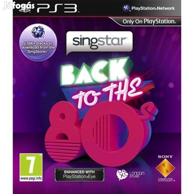 Singstar Back To The 80s PS3 játék