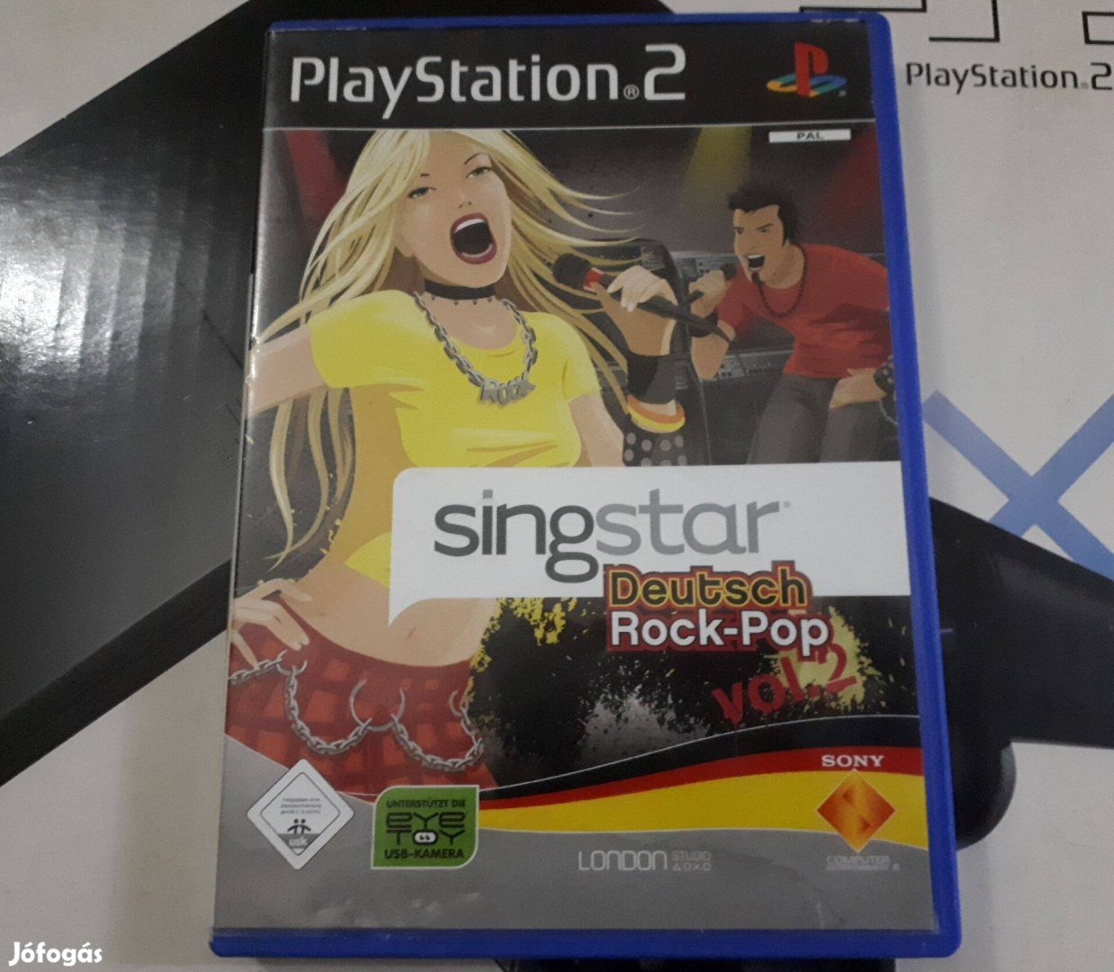 Singstar Deutsch Rock - Pop Vol 2 - Playstation 2 eredeti lemez eladó