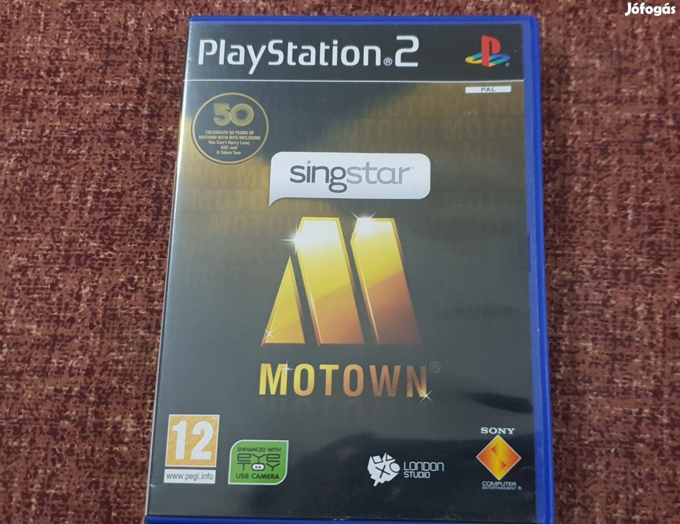 Singstar Motown Playstation 2 eredeti lemez ( 4000 Ft )