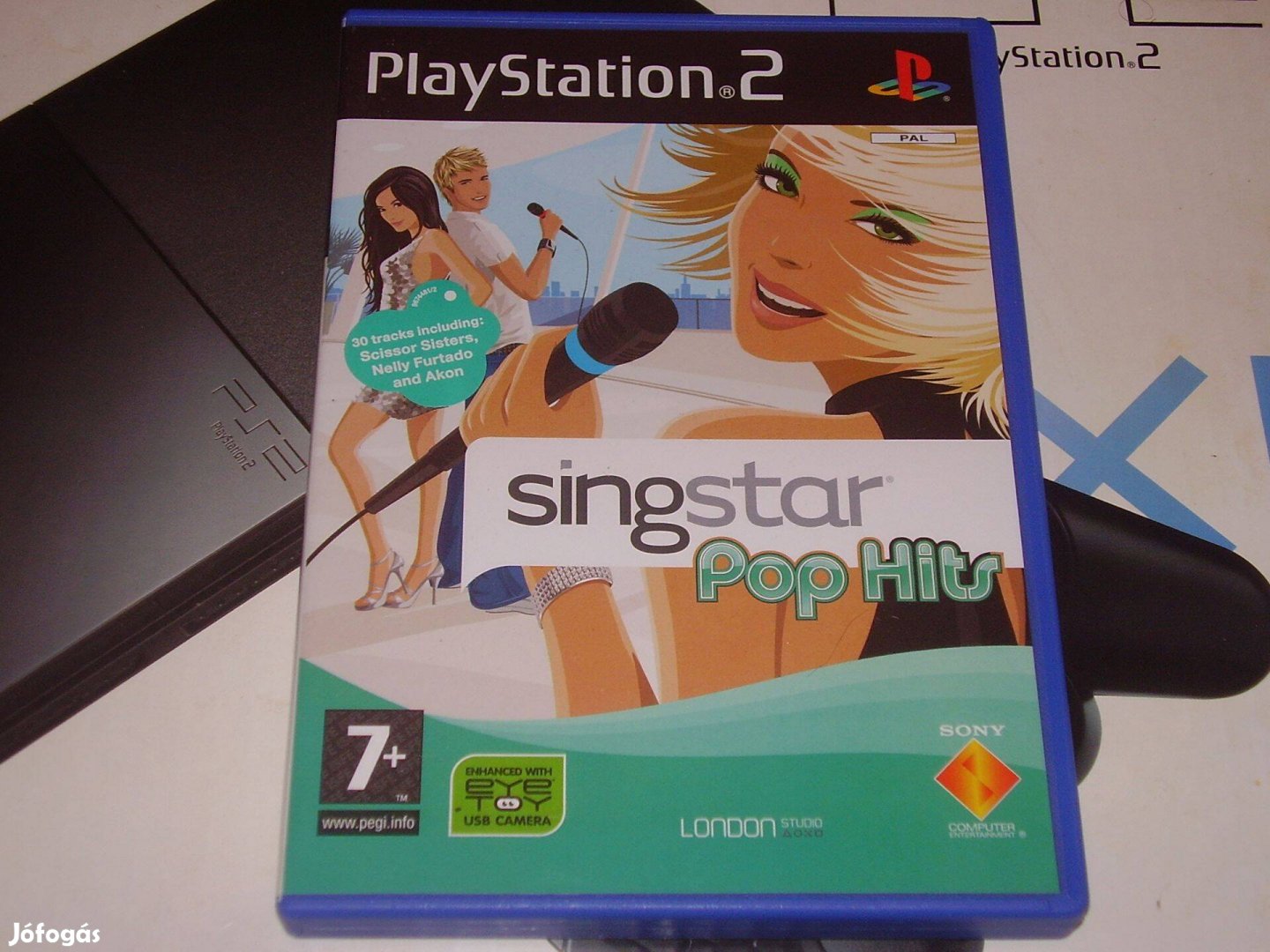 Singstar Pop Hits Playstation 2 eredeti lemez eladó