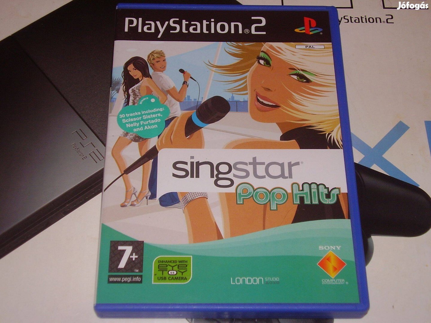 Singstar Pop Hits Playstation 2 eredeti lemez eladó