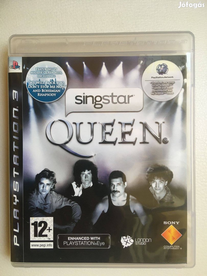 Singstar Queen Playstation 3 játék Sing Star