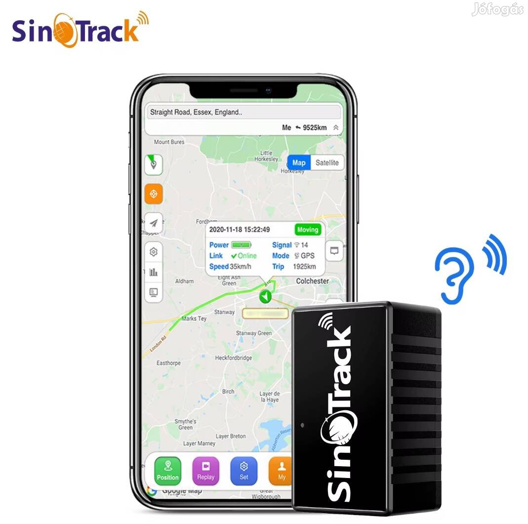 Sinotrack 903 GPS nyomkövető Ingyenes szolgáltatással