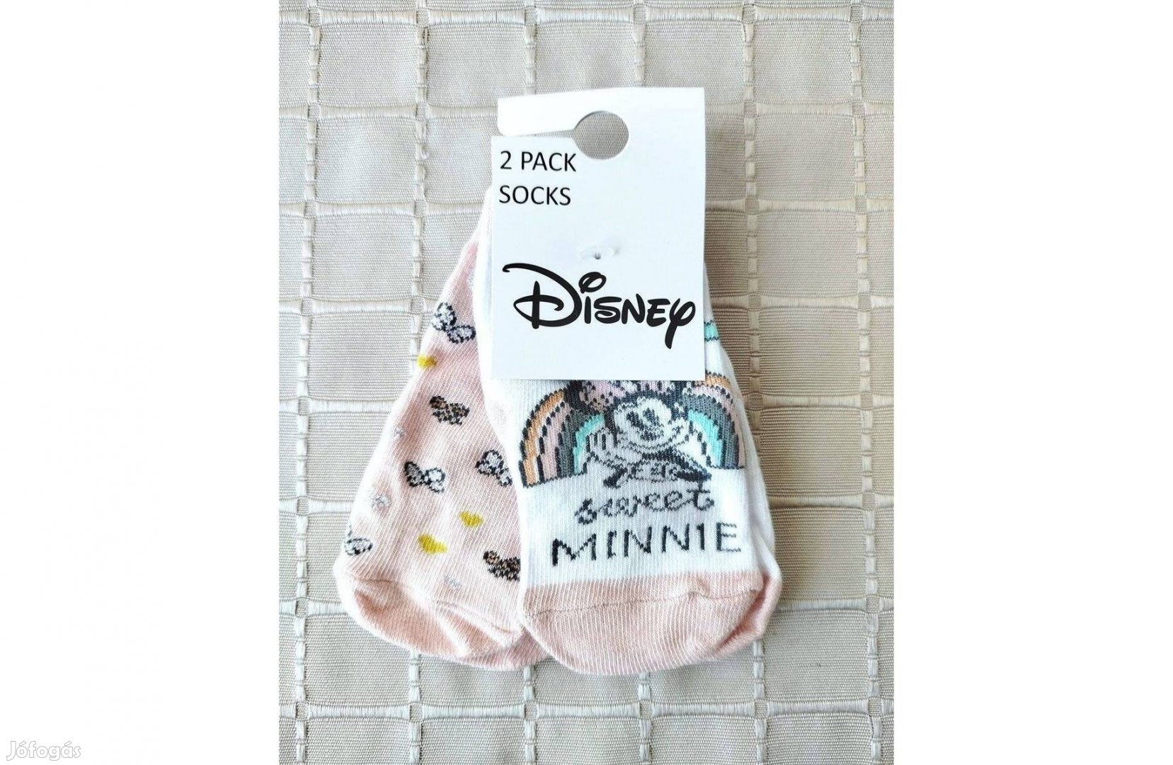 Sinsay Disney Minnie baba zokni 2 pár 0/14-es Új