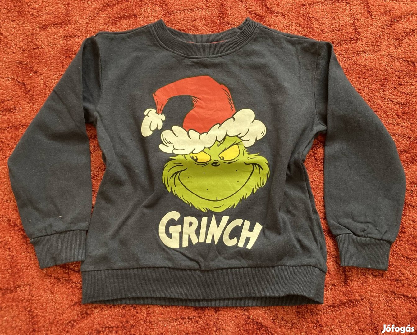 Sinsay Grinch gyerek pulóver pulcsi 128/134