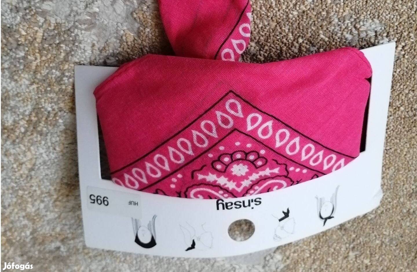 Sinsay magenta kendő Új