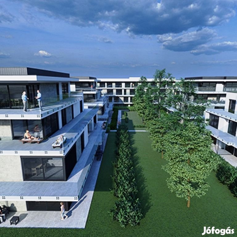 Siófok, EZÜSTPART, 61 m2-es, társasházi lakás, 21 szobás,