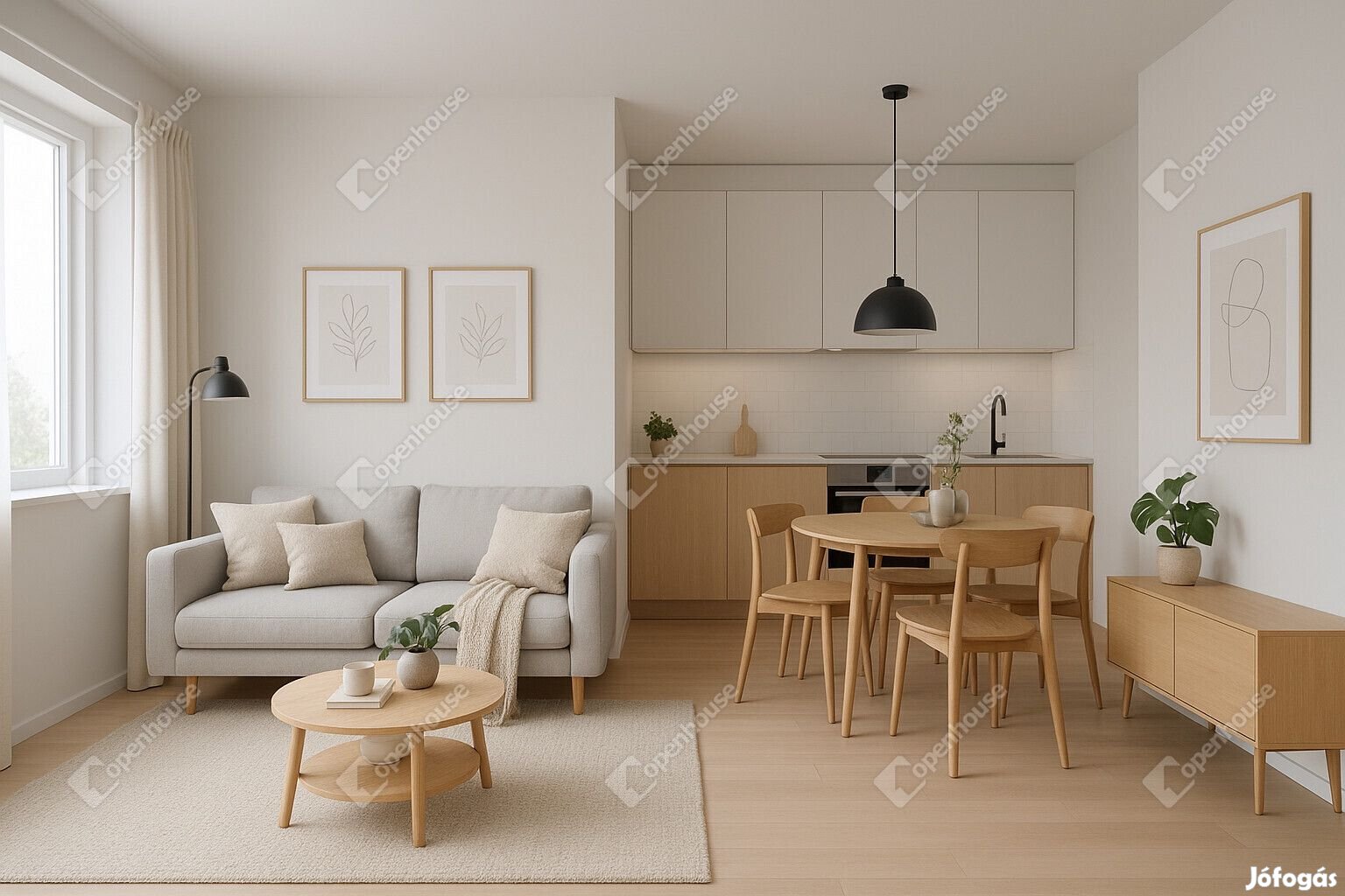 Siófok belvárosi garzonlakás eladó!