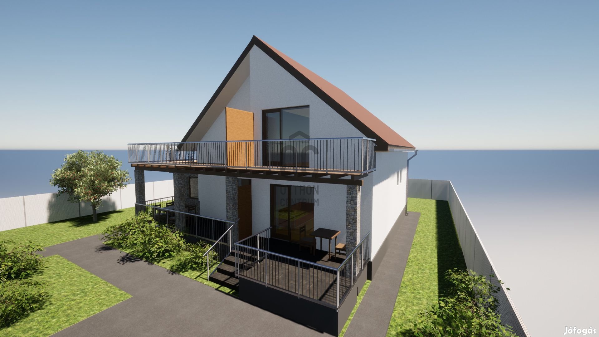 Siófoki eladó új építésű tégla társasházi lakás