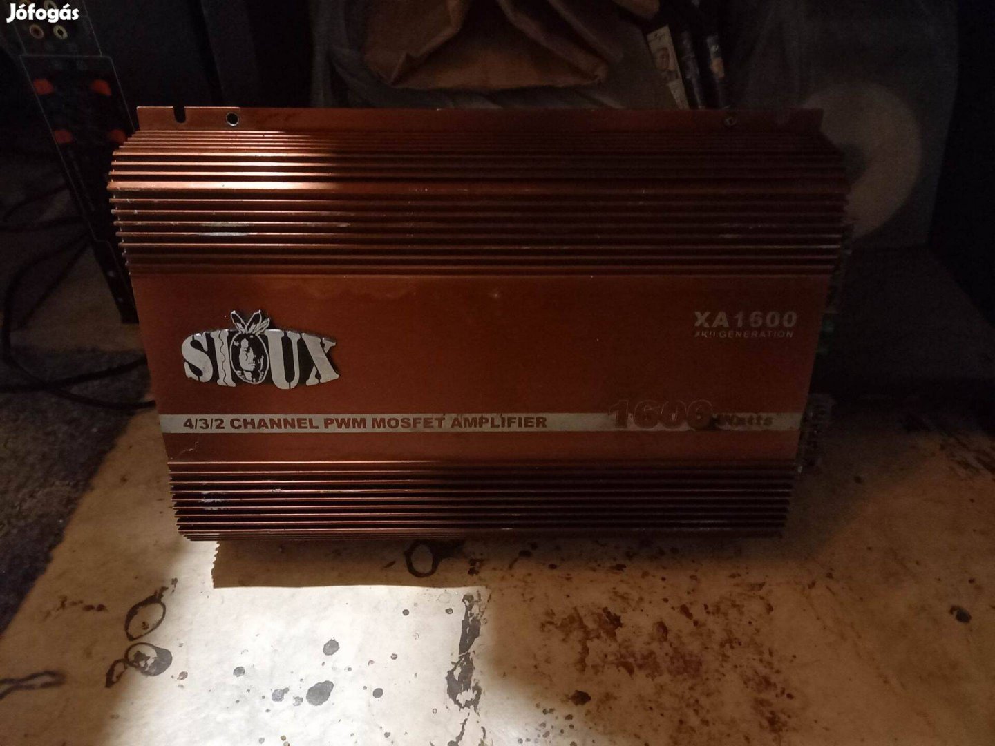 Sioux XA1600 erösitö, 4 csatorna 1600 watt