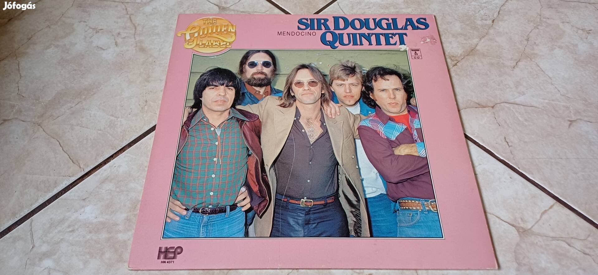 Sir Douglas Quintet bakelit hanglemez