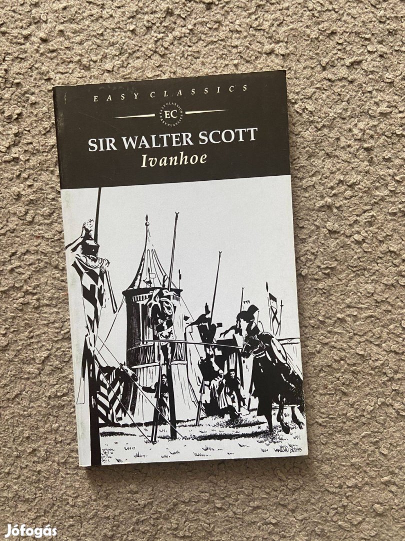 Sir Walter Scott:Ivanhoe angol nyelvű könyv