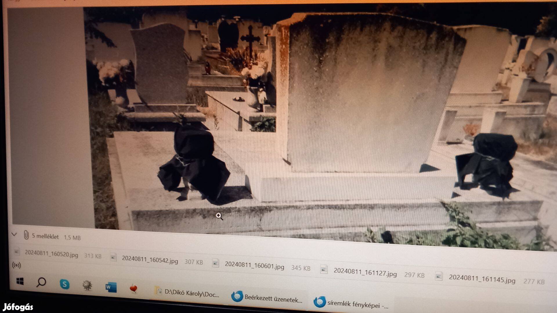 Síremlék fedve 3. lappal