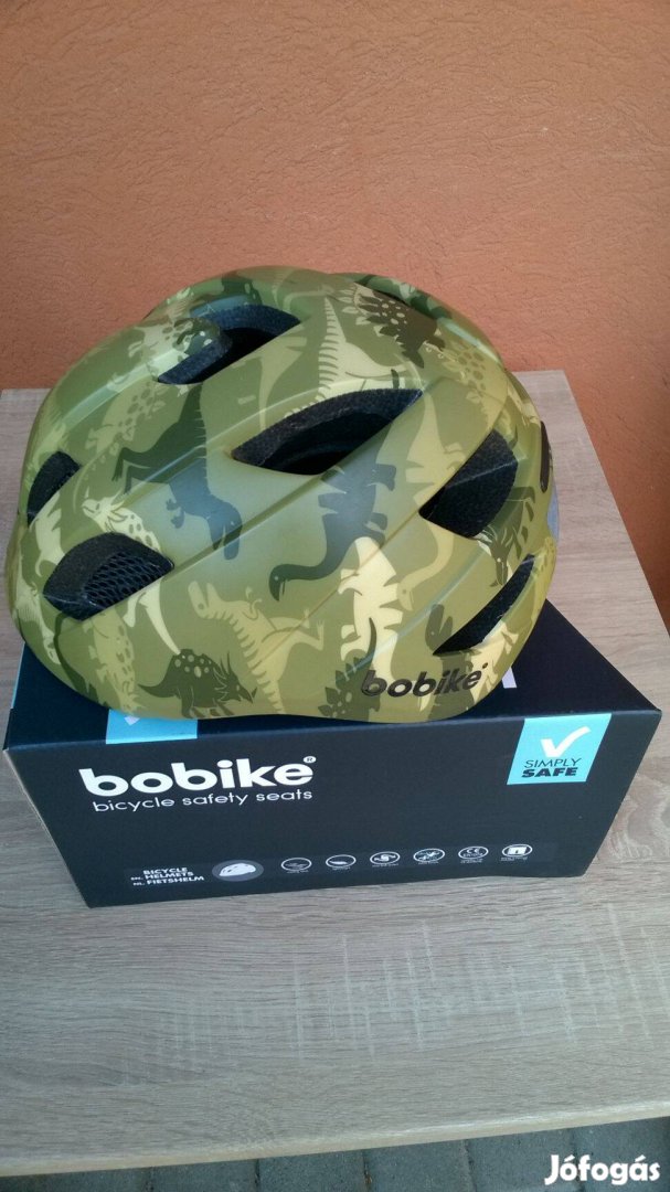 Sisak kerékpáros gyerek Bobike Plus S dino