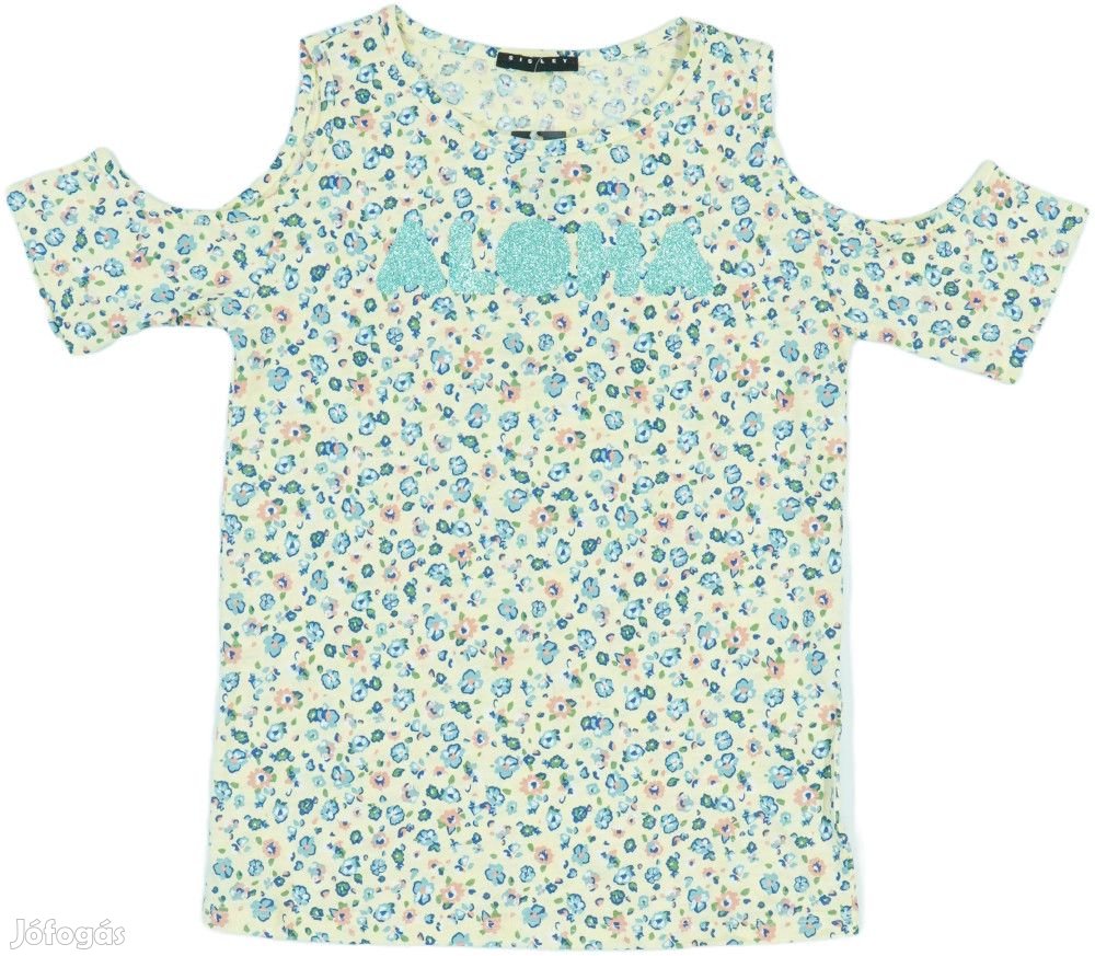Sisley Új (címkés) Lány Blúz (Méret: 128)