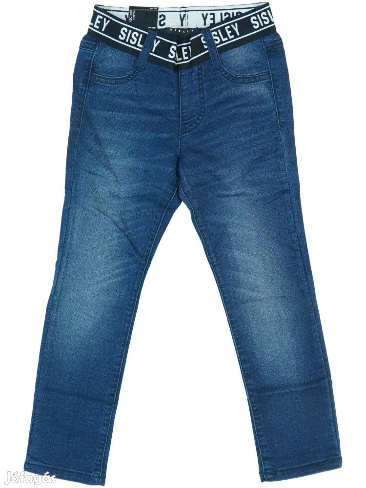 Sisley Új (címkés) Lány Farmernadrág (Méret: 110)