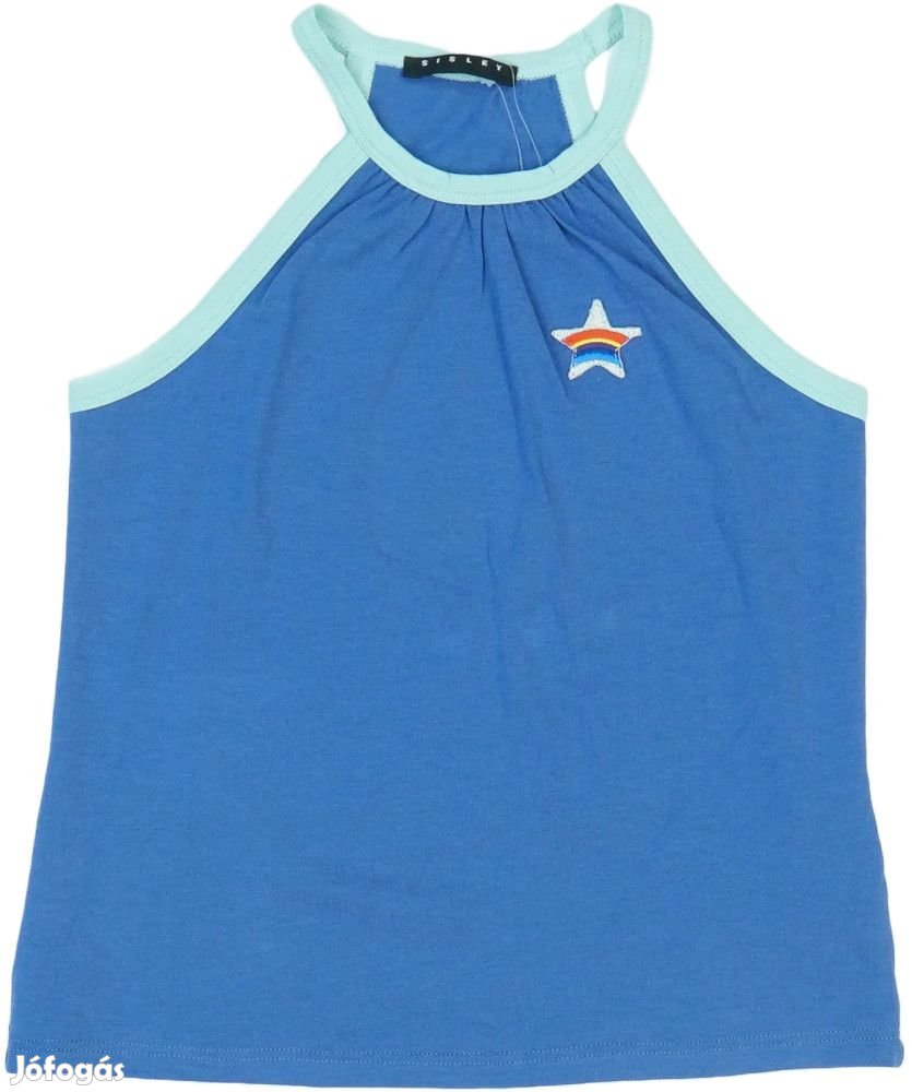 Sisley Új (címkés) Lány Lányka / Női ujjatlan póló / top (Méret: 128)