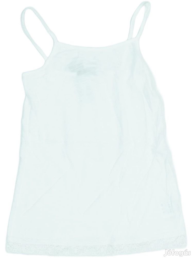 Sisley Új címkés Lány Lányka Női ujjatlan póló top Méret 152