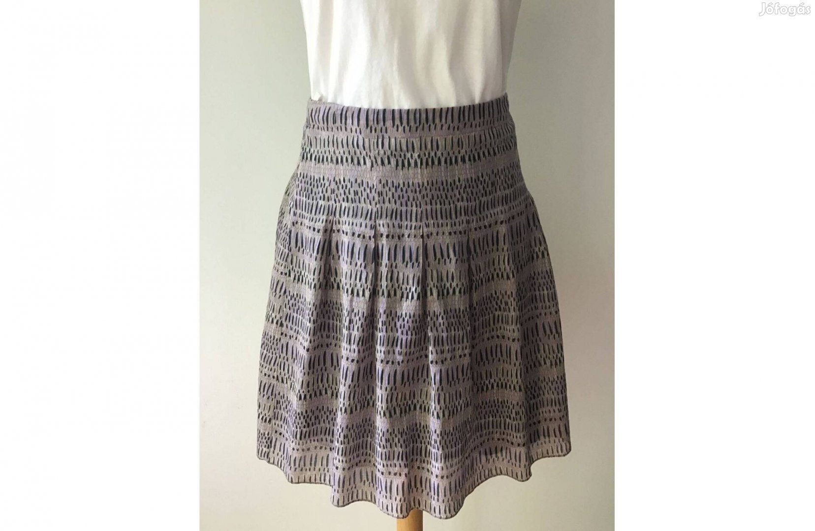 Sisley - szép pamut szoknya, 40-es (80 cm derékbőség)