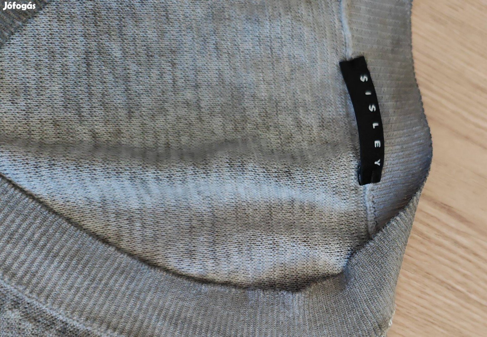 Sisley finomkötött férfi pulóver M-L