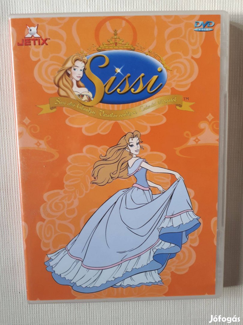 Sissi DVD Jetix meseflm, rajzfilm (posta 510 Ft)