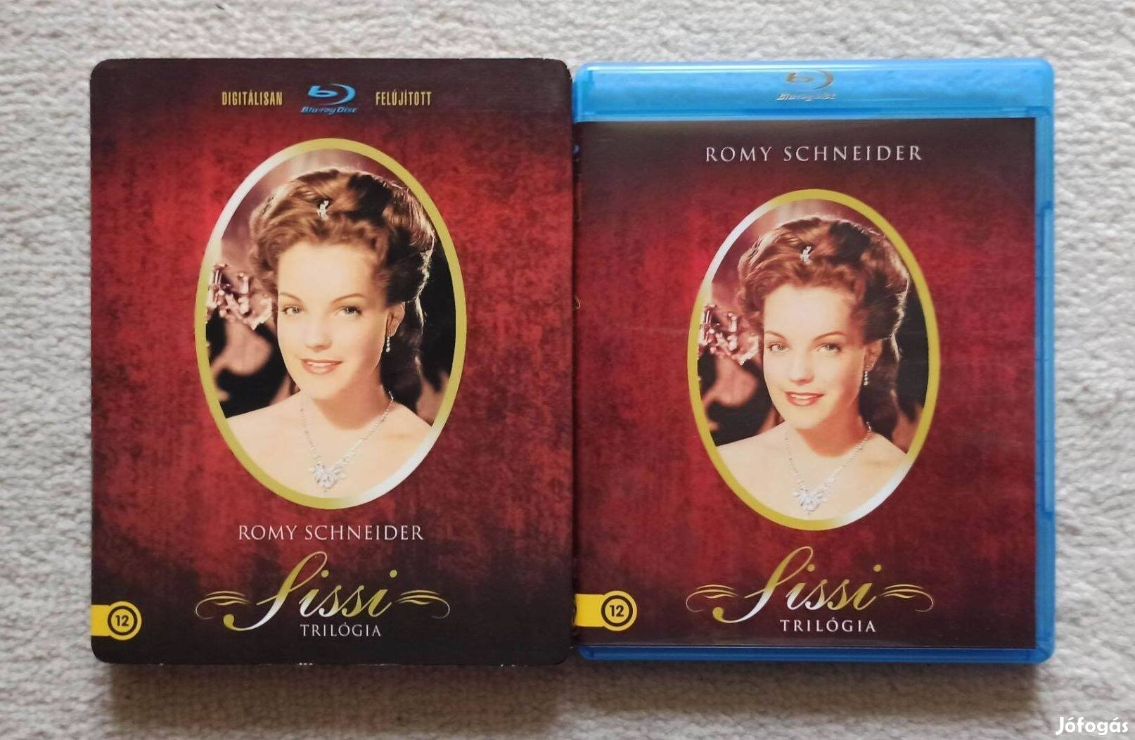 Sissi trilógia papír feknis blu-ray blu ray film