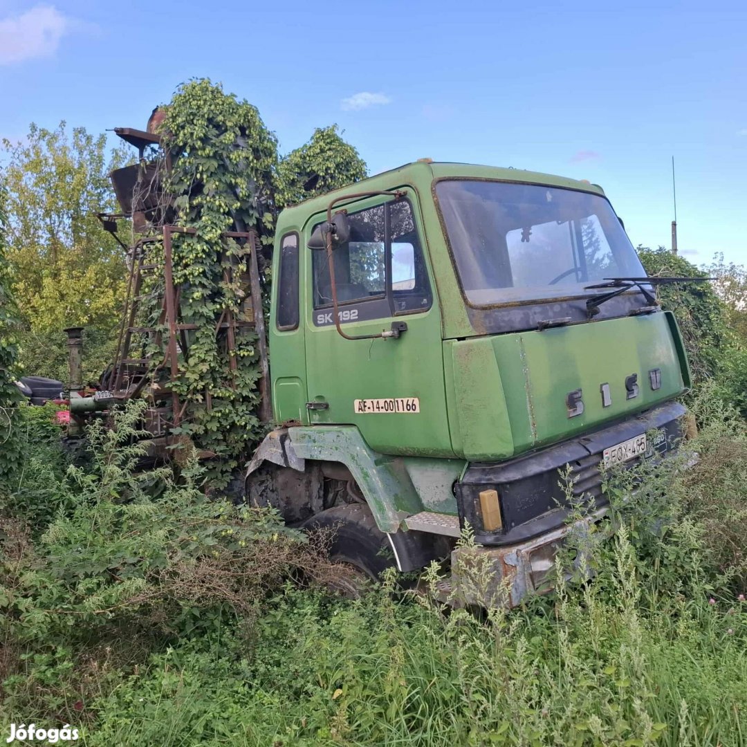 Sisu teherautó terepes 