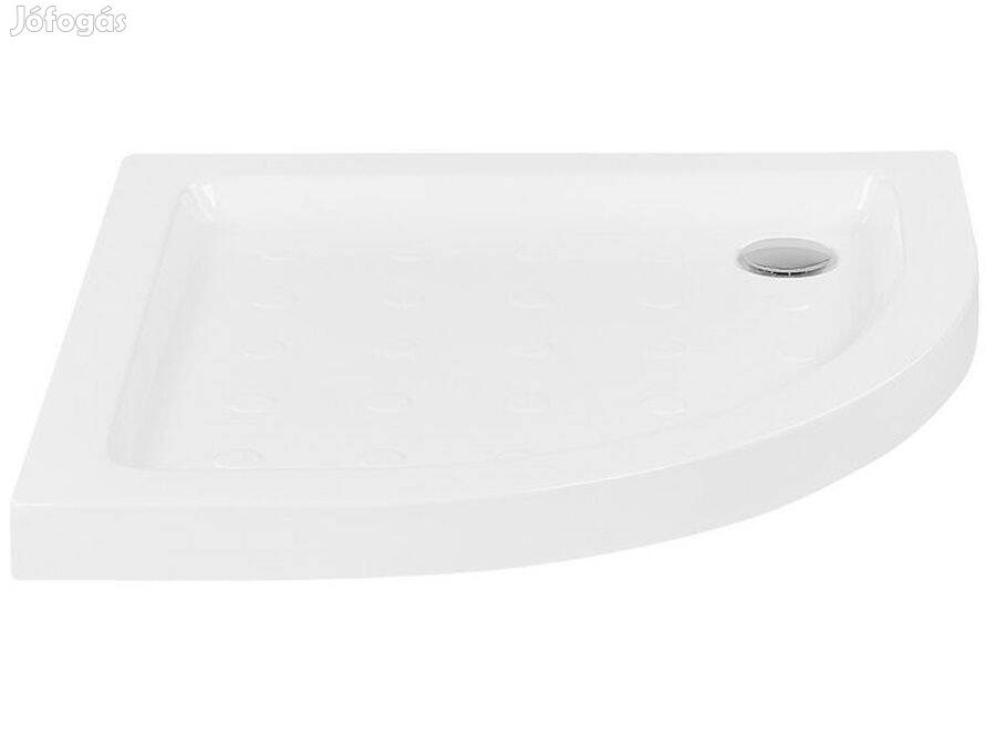 Siuna félkör alakú fehér zuhanytálca 90 x 90 x 7 cm 15980 B