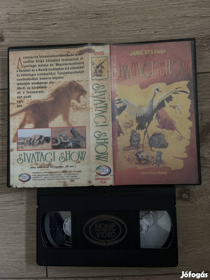 Sivatagi show vhs. 