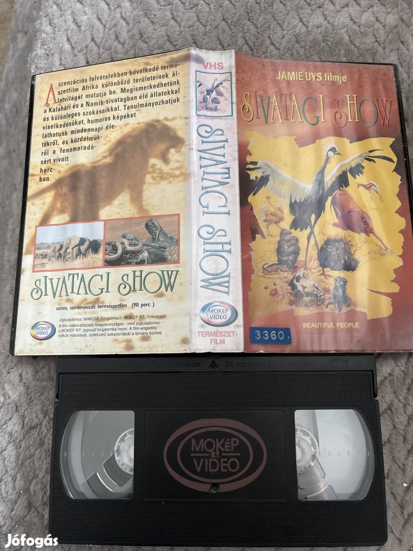 Sivatagi show vhs kistok doku