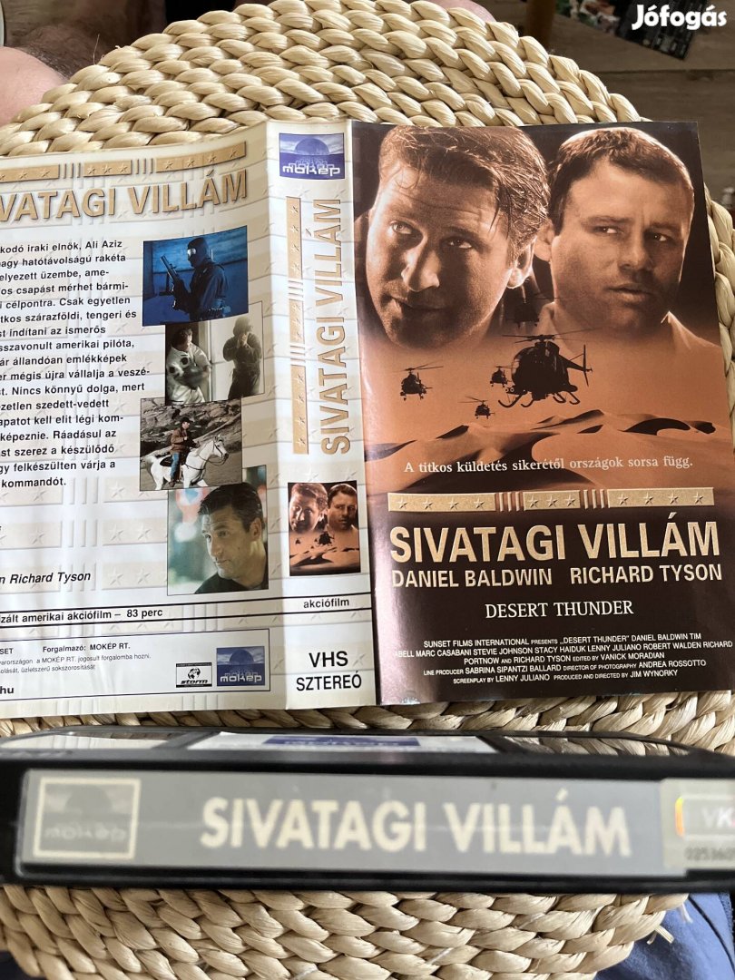 Sivatagi villám vhs