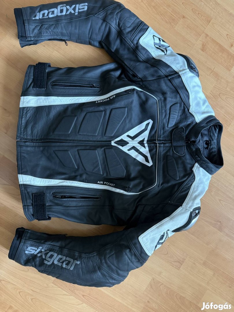 Sixgear bőr motoros nadrág + kabát