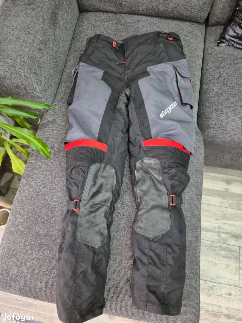 Sixgear motoros nadrág L-es kivehető thermobéléssel