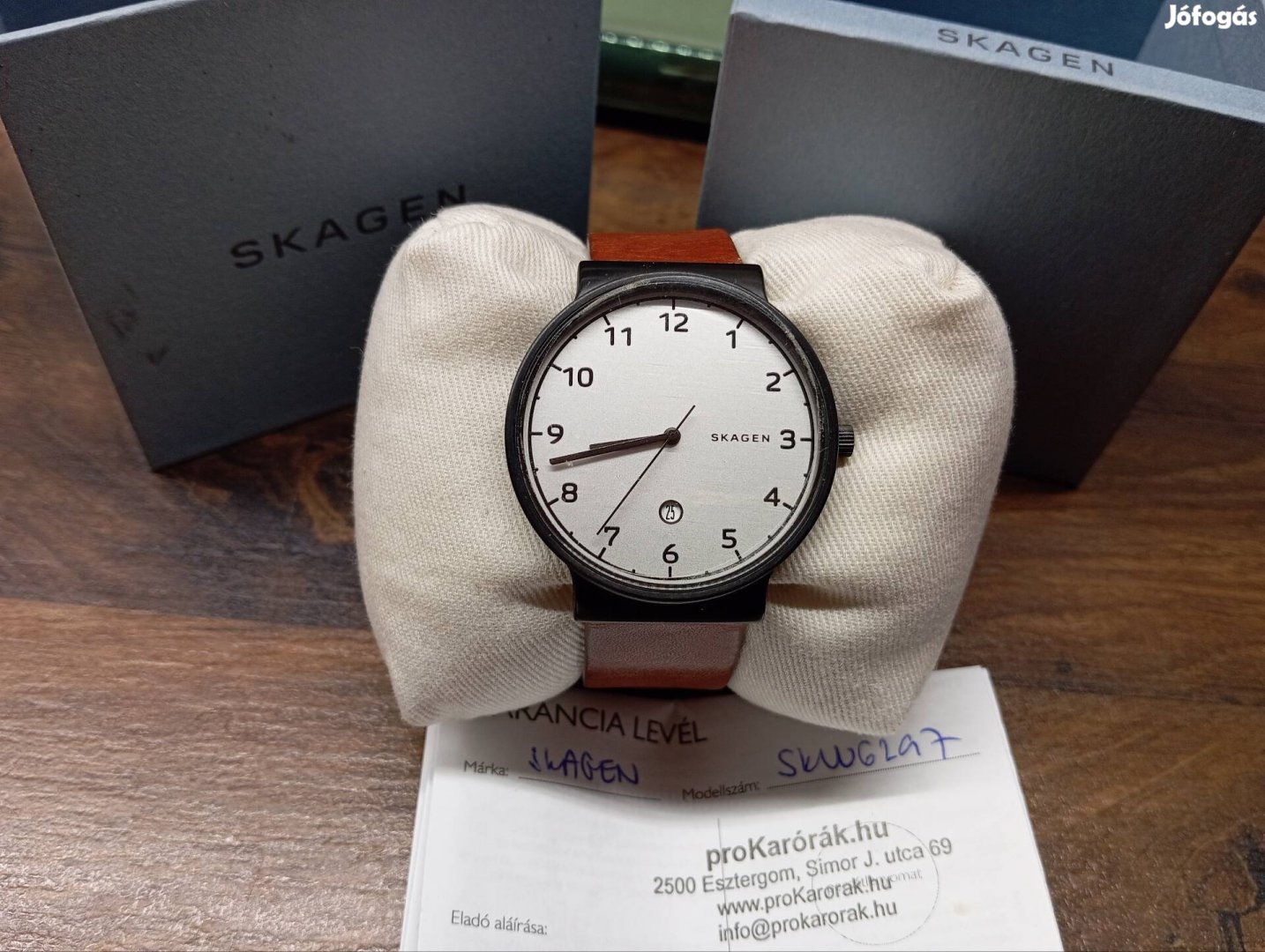 Skagen skw 6297 férfi karóra