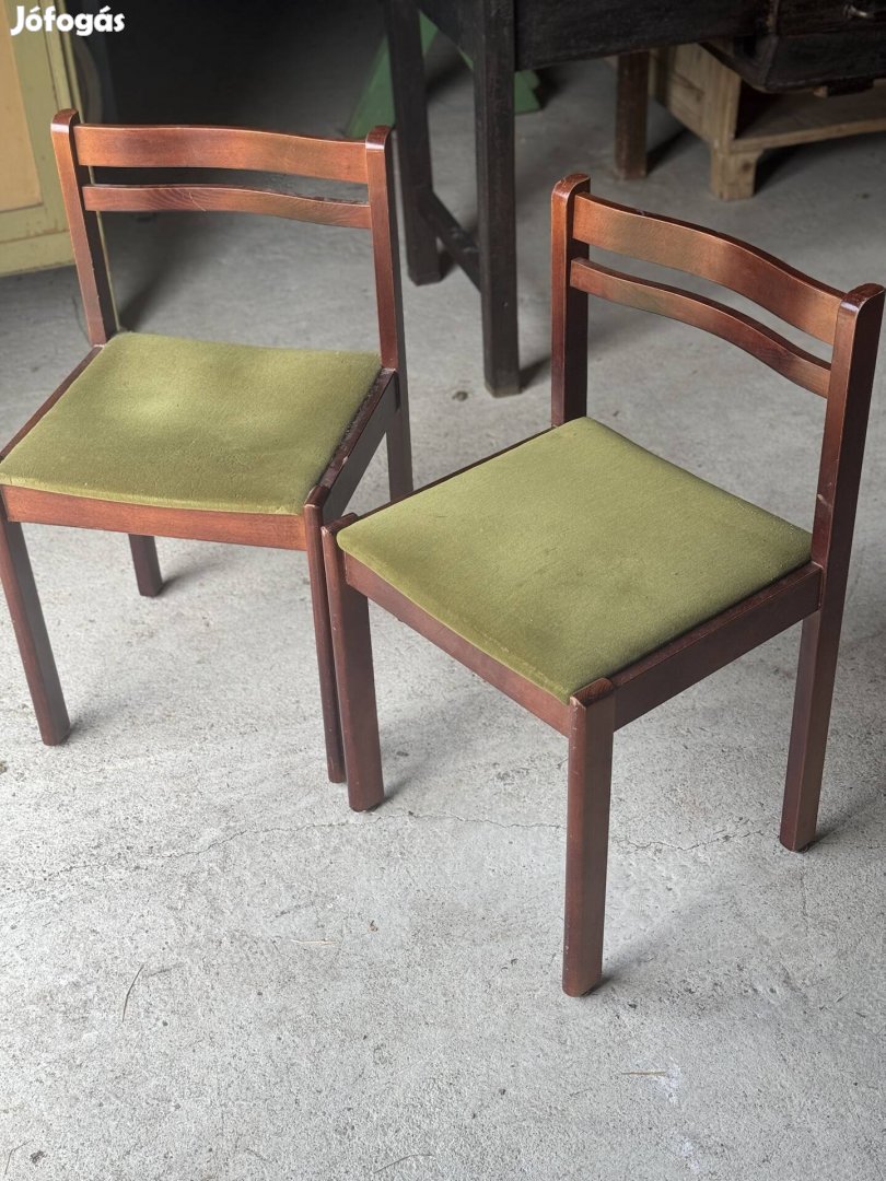 Skandinav design szek parban  parnas etkezoszek kemenyfa