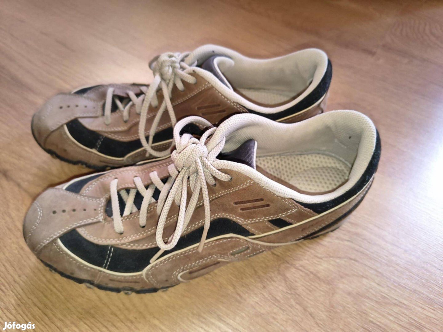 Skechers 42 férfi cipő.Diameter/Vassel. Bőr és velúrbőr-kombináció