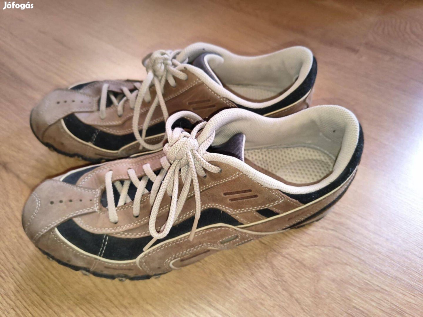 Skechers 42 férfi cipő.Diameter/Vassel. Bőr és velúrbőr-kombináció