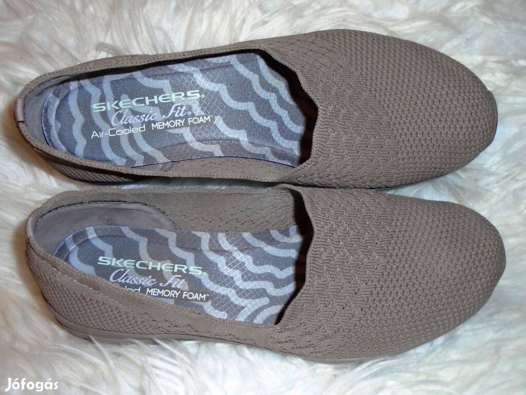 Skechers Memory Foam taupe barna balerina 1 x haszn. 39