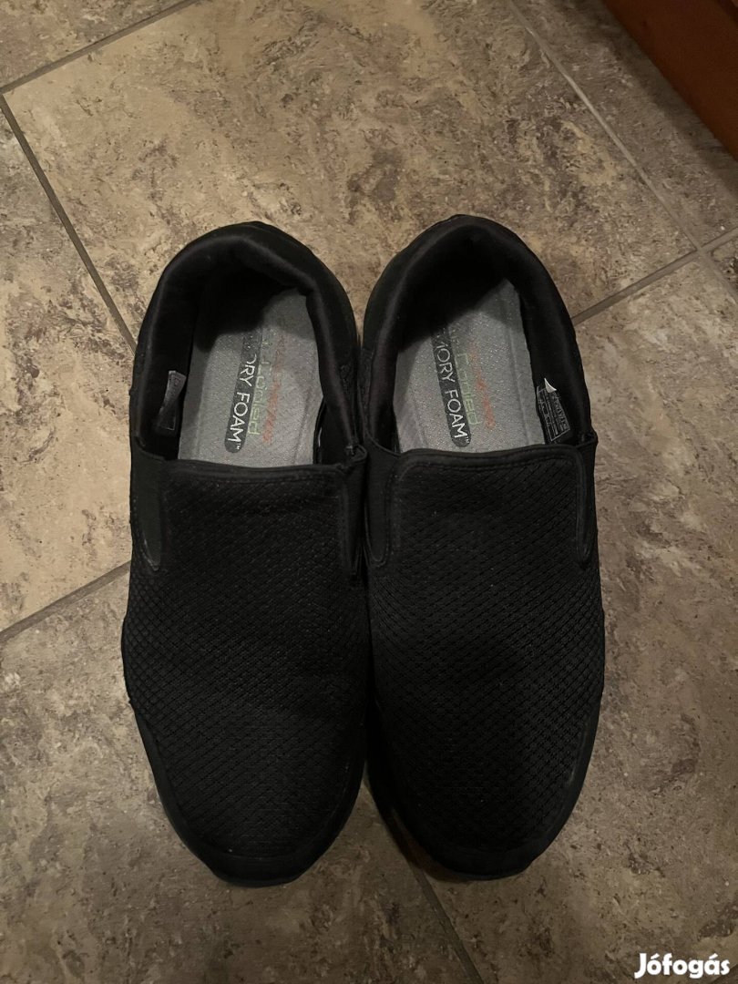 Skechers ferfi fekete cipö eladoe