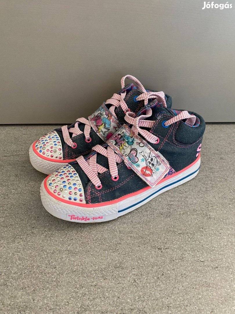 Skechers twinkle toes 34 villogó cipő