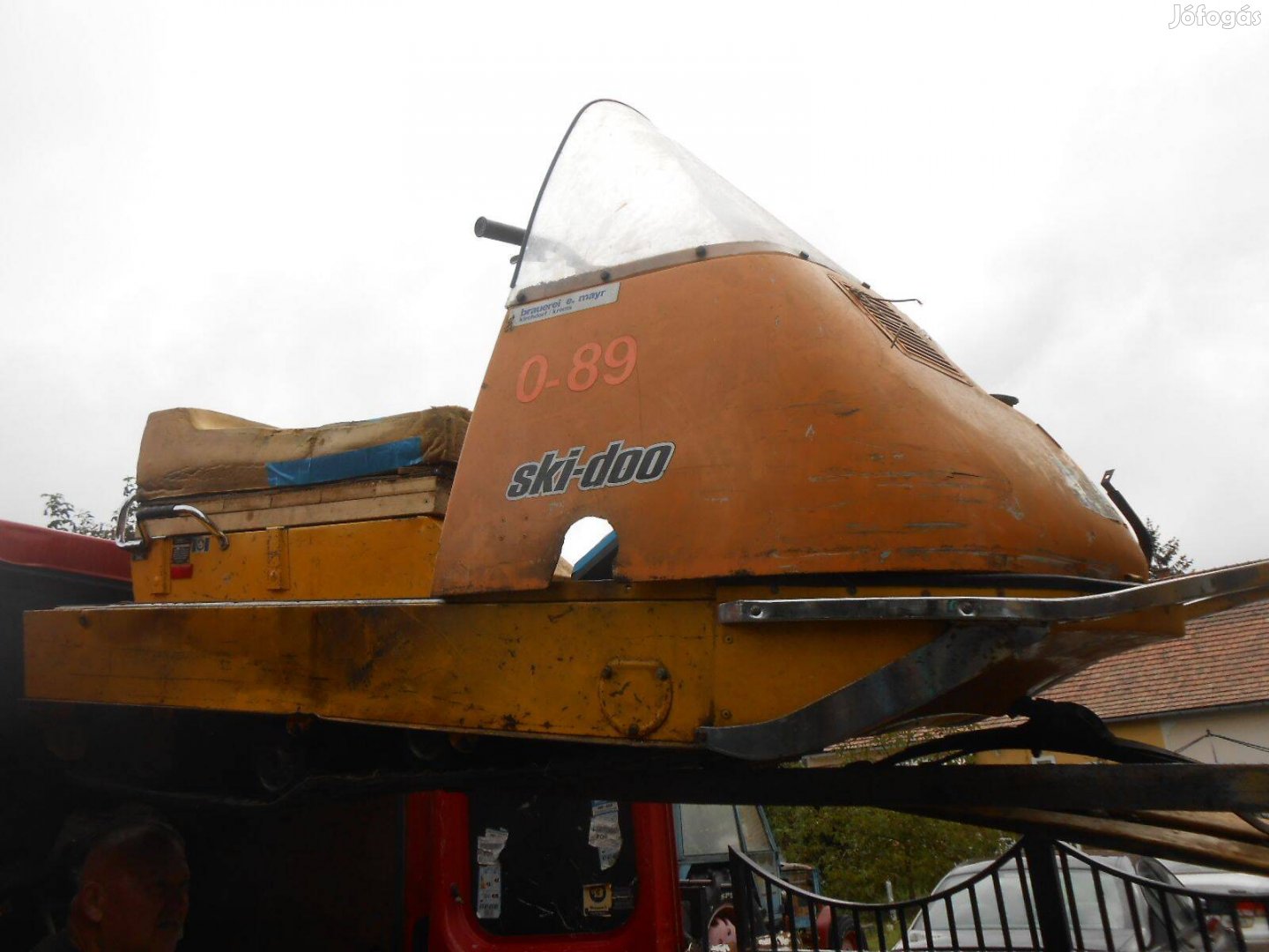 Ski-Doo ,1971-es évjáratú,Canadai, antik hószán hiányosan eladó