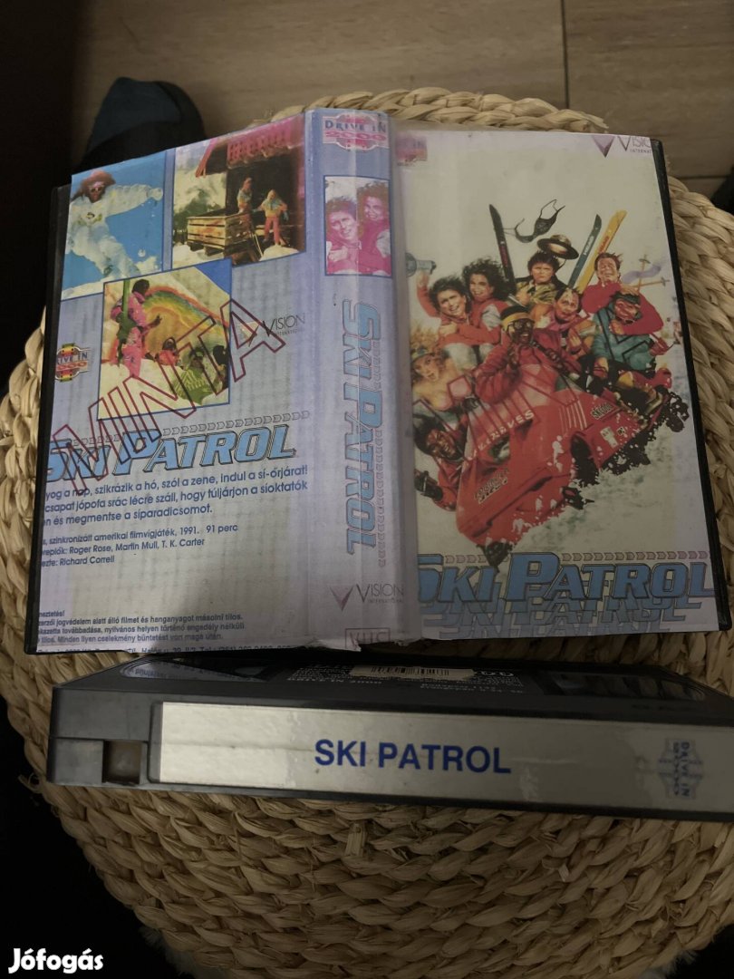 Ski patrol vhs m. 