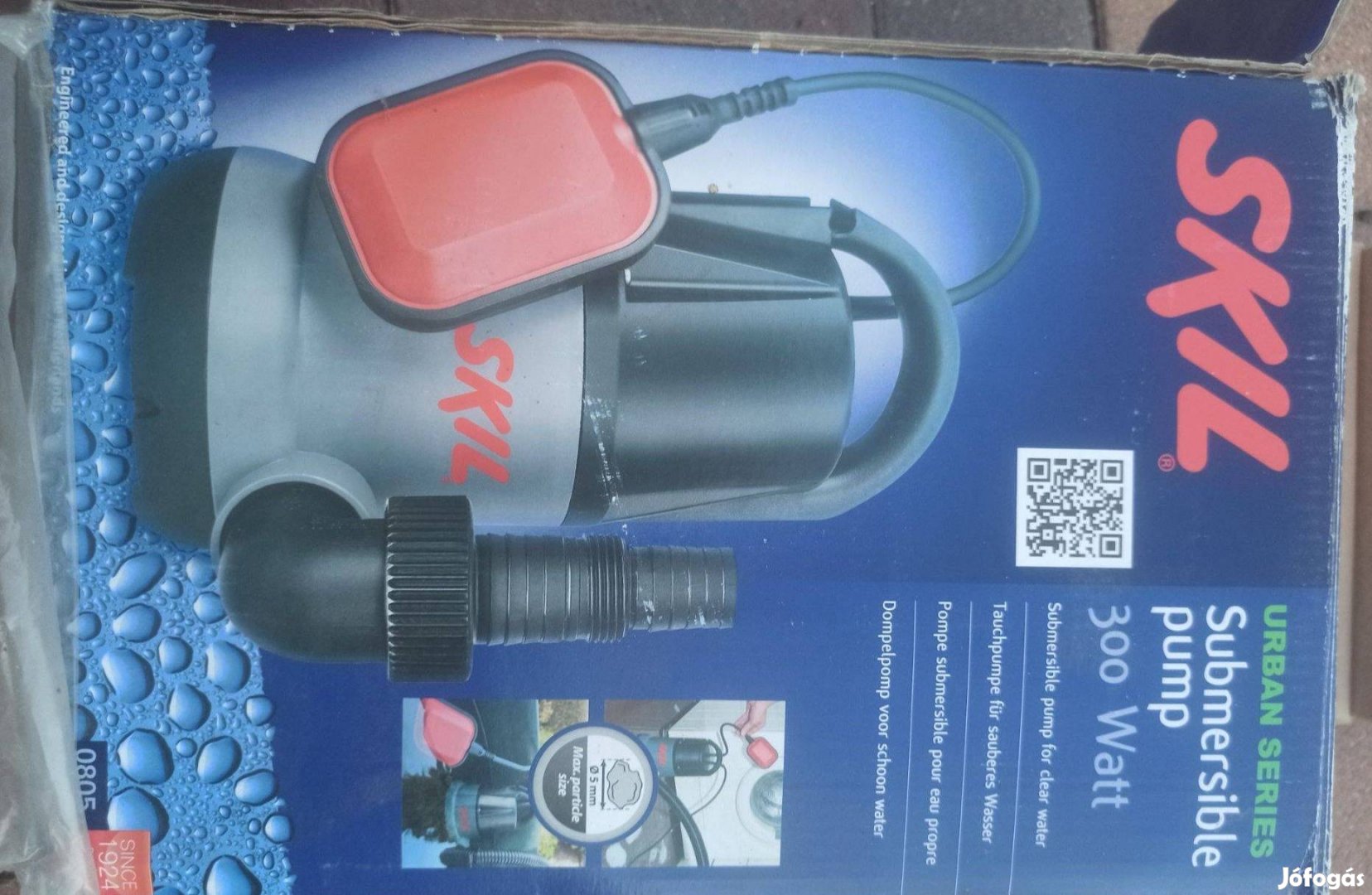 Skil 0805 AA búvárszivattyú, 300W, 6500l/h