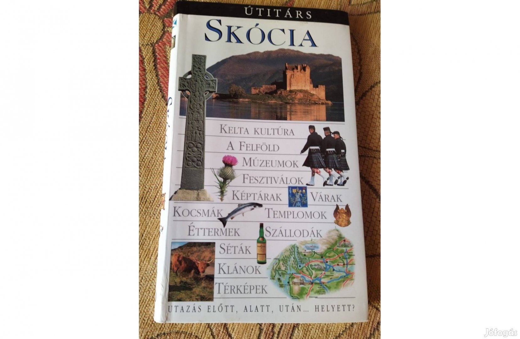 Skócia - Útitárs könyv, újszerű