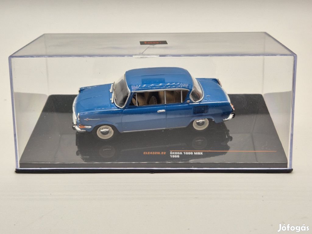Skoda 1000 MBX (1966) - Ixo - 1:43 - repedt vitrinnel